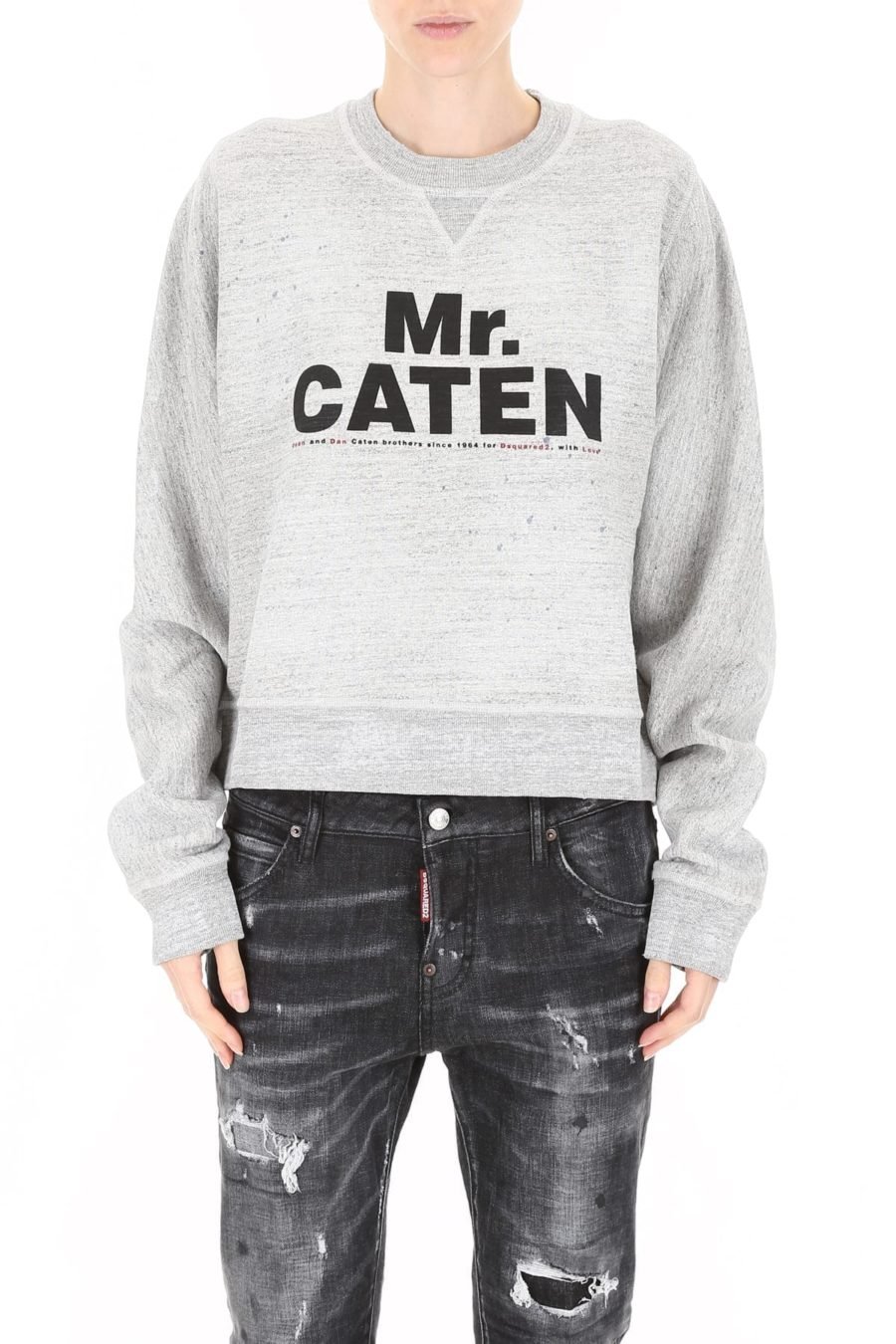 Sweatshirt Dsquared2 Mr. Caten Light Grey - S75GU0164S25148otr 13