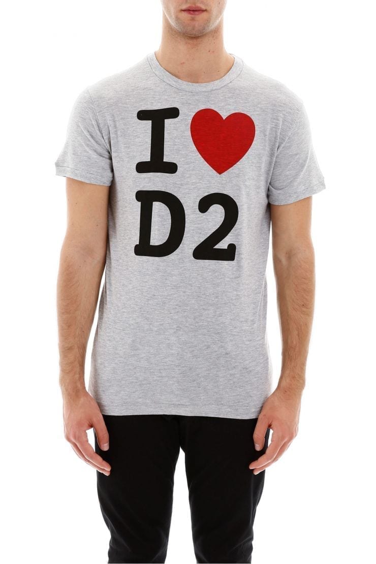 Camiseta Dsquared2 I love D - 0c19f40ccf25ca736fb18dd4071bb5ce9d97baea