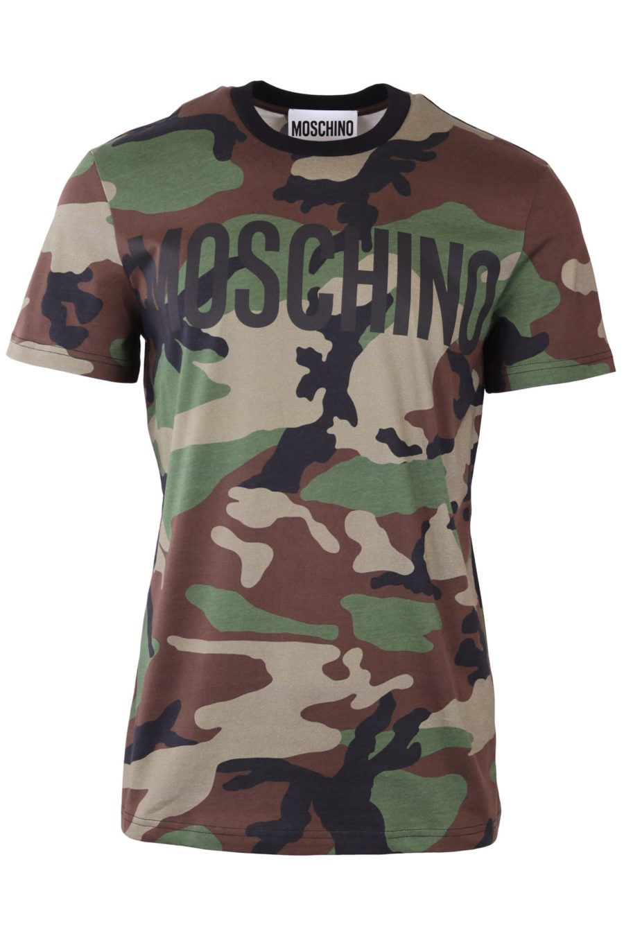 Moschino Couture military T-shirt with logo - IMG 6538 scaled