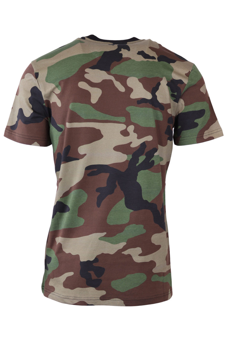 Moschino Couture military T-shirt with logo - IMG 6540 scaled