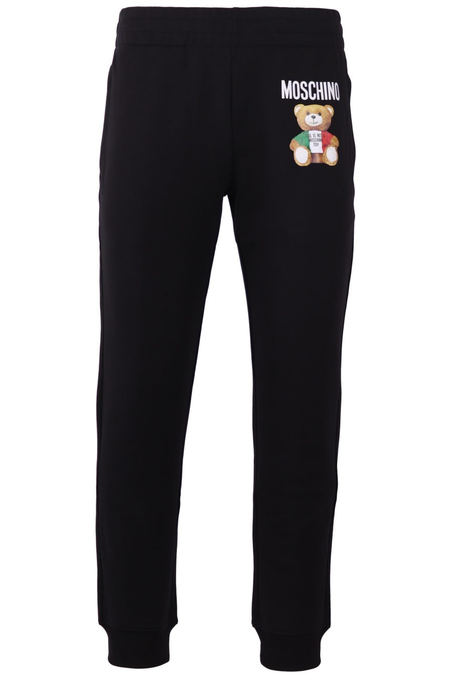 Pantalón de chándal Moschino Couture negro con oso colores Italia - 645adaf0f92d897fdee70e35445974c53b32dfc5