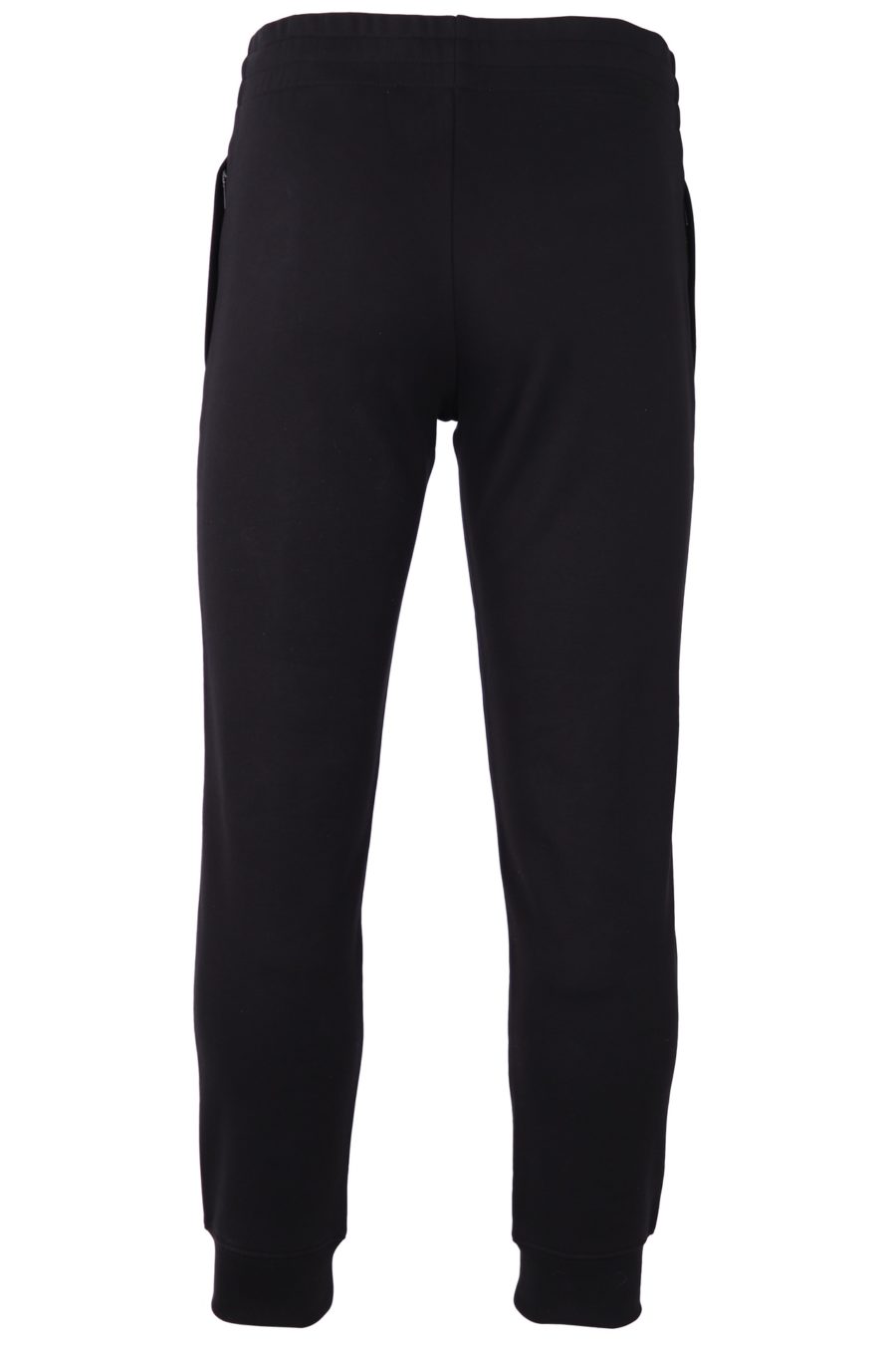 Pantalón de chándal Moschino negro con logo blanco - 72ce134705ed84e21896dd012b181dc99d0d3496