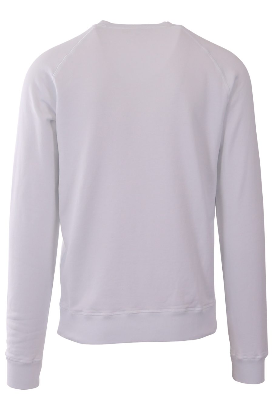 Sweatshirt Dsquared2 blanc avec logo noir - 1f63644b342645e9644dcf29c6506cd1a220c0cf