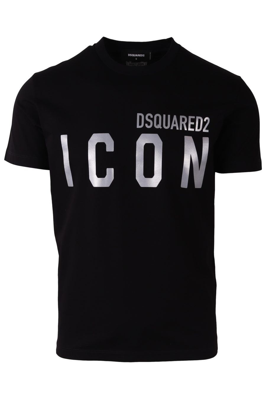 Camiseta Dsquared2 negra logo Icon reflectivo - 369bb594defe8f5f2d988fe8eda711ffcf483c13