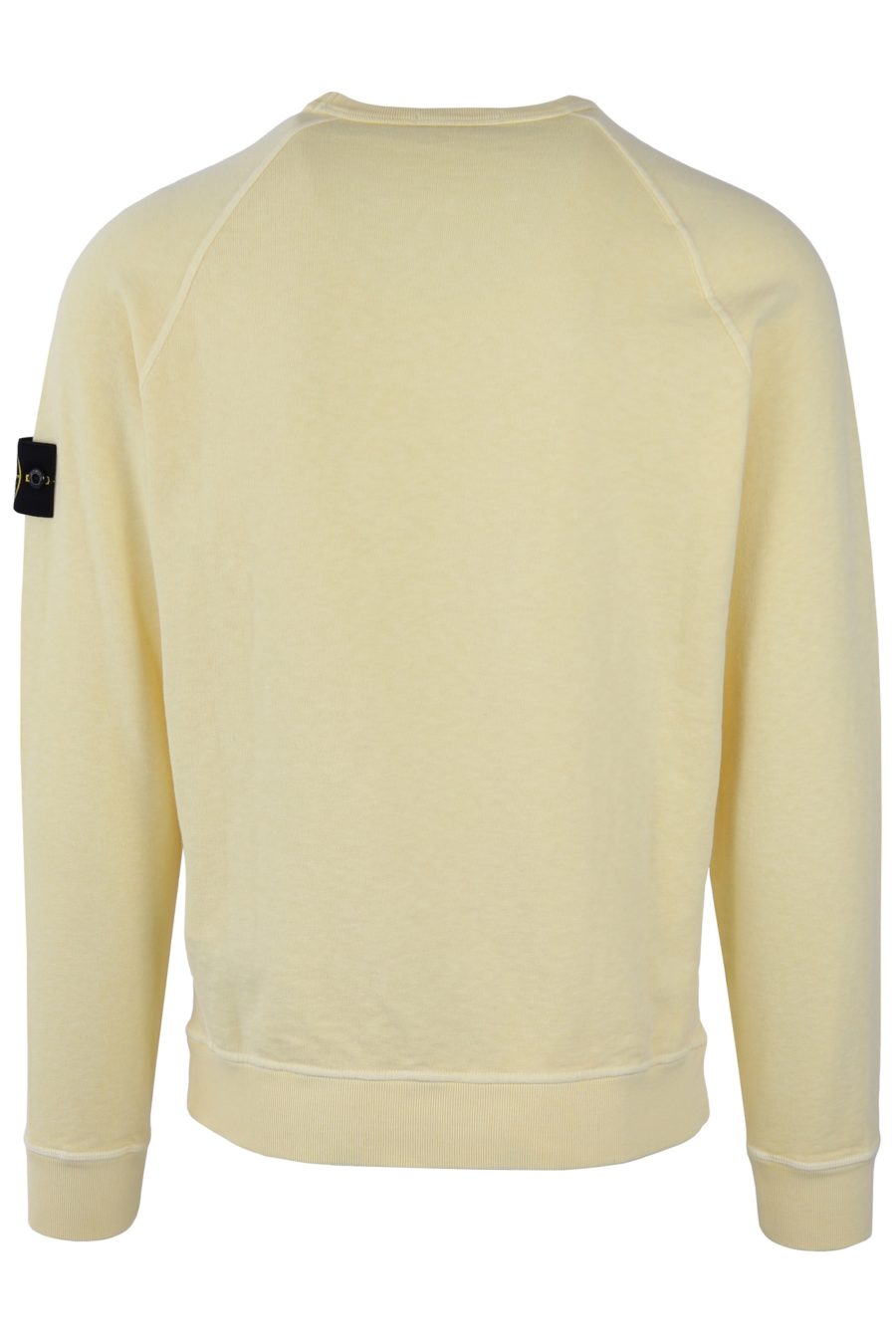 Stone Island gelbes Sweatshirt mit Patch - 43eb7128e652f1203dc35f464b5408b610be8665