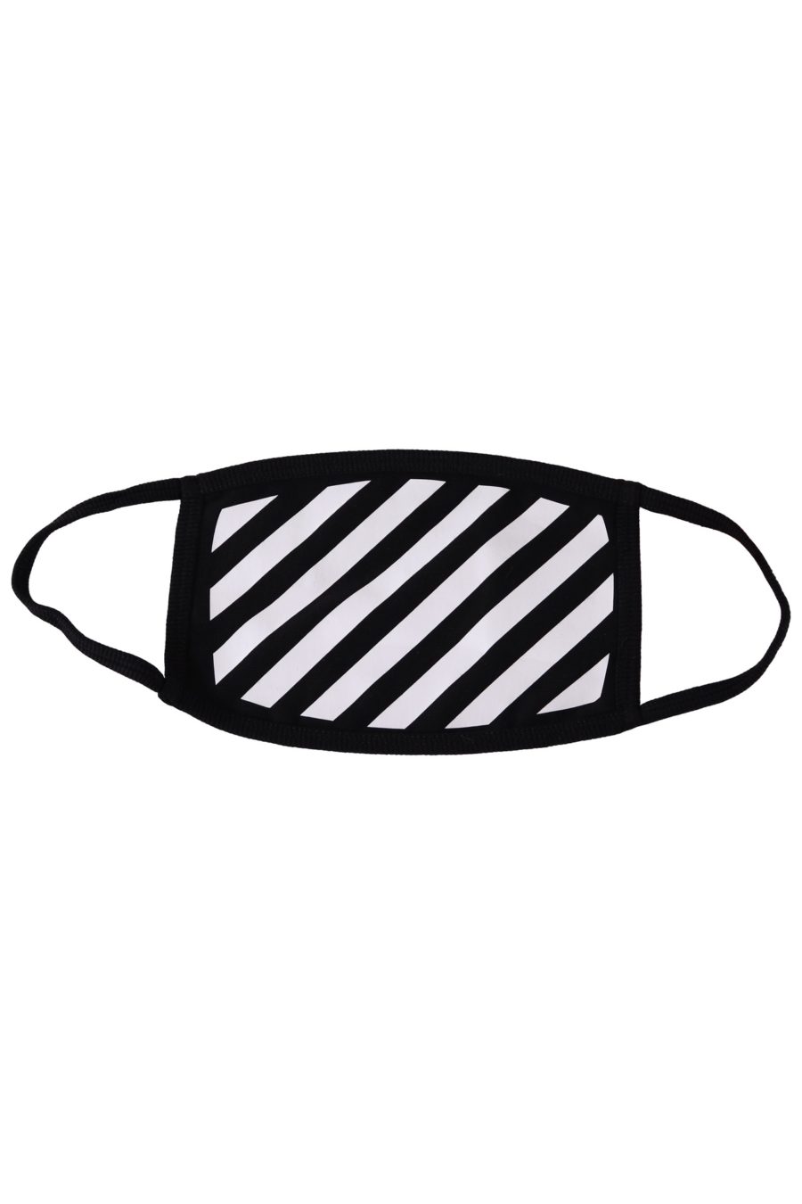 Mask Off-White black with white stripes - 488b5471a69a597fa0eae1c96bb6bd148ef83728