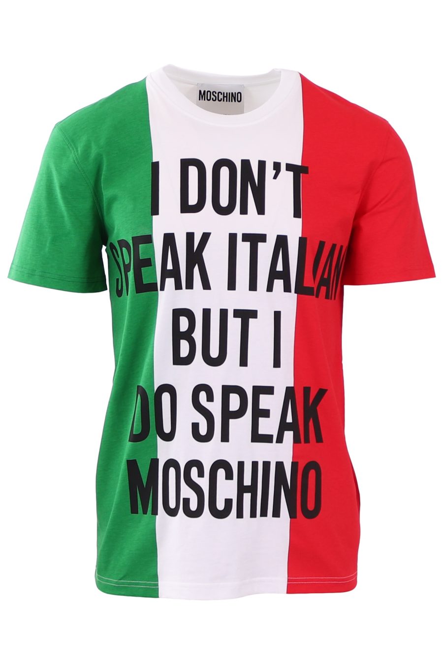 Camiseta Moschino Couture colores de Italia - 56bb8b5b716777cca774b11e0e67a304021d7651
