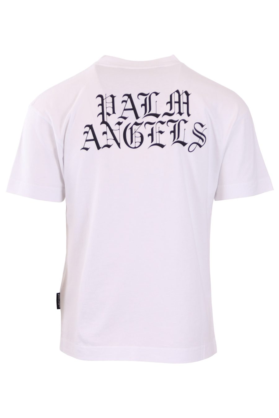 Camiseta Palm Angels blanca con logo sol - 5e4f6cdafbbc406d0549d73b1cf76f84994080ae