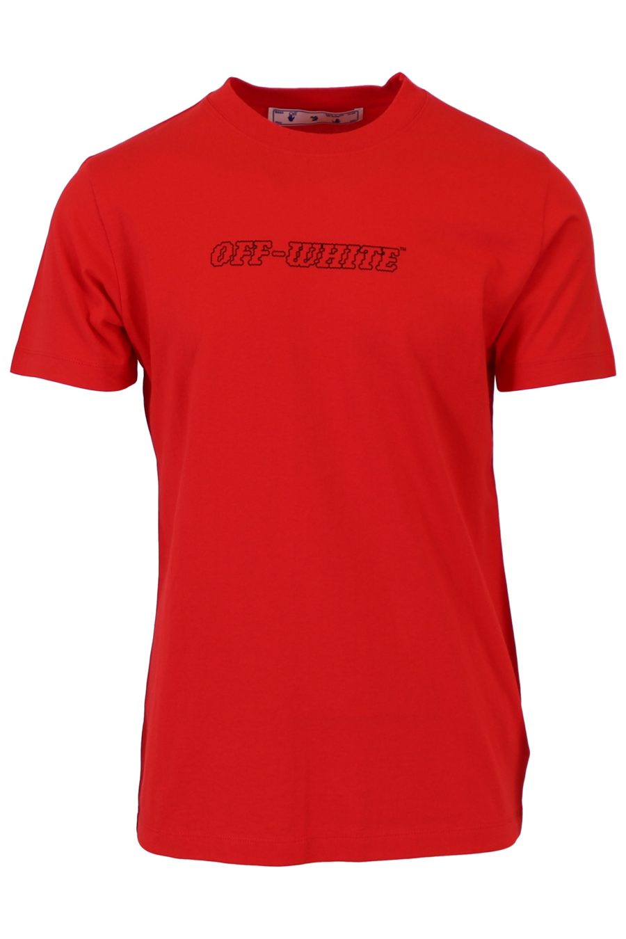 Camiseta Off-White roja con estampado gráfico - 6b67453c660aa1408dcf8fa9b04d306e4c74108b