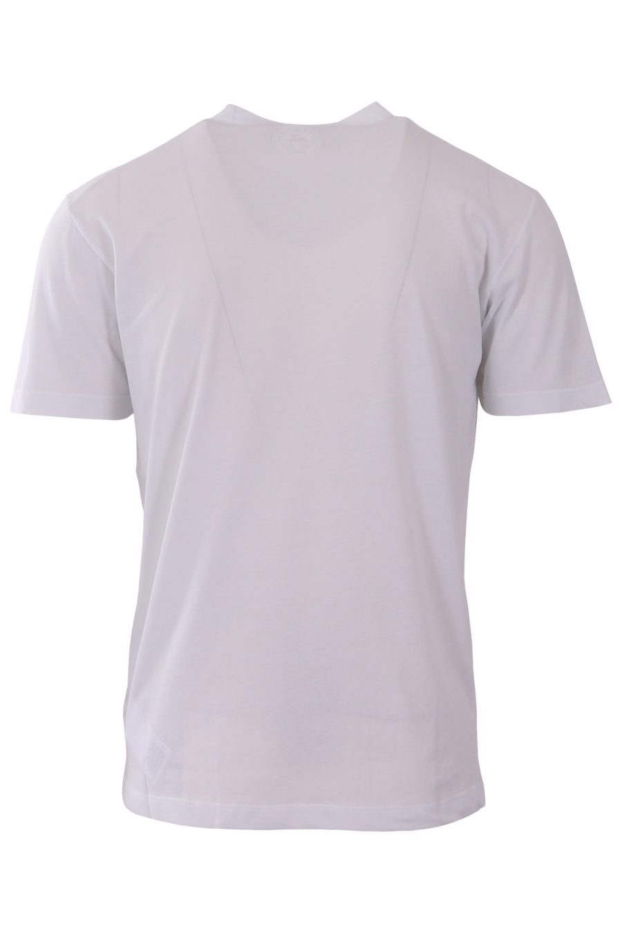Camiseta Dsquared2 blanca con logo milano - 807b199610179efd9377f4366288a555e8301982