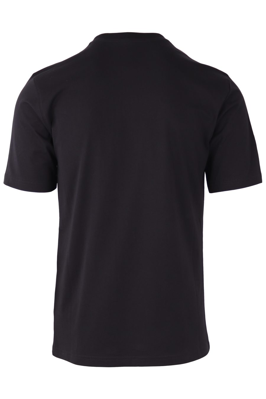 Camiseta interior Balmain negra con logo blanco y negro - 83c7af8d4754888c951a29d8cfd9bc0afdc356c5 1