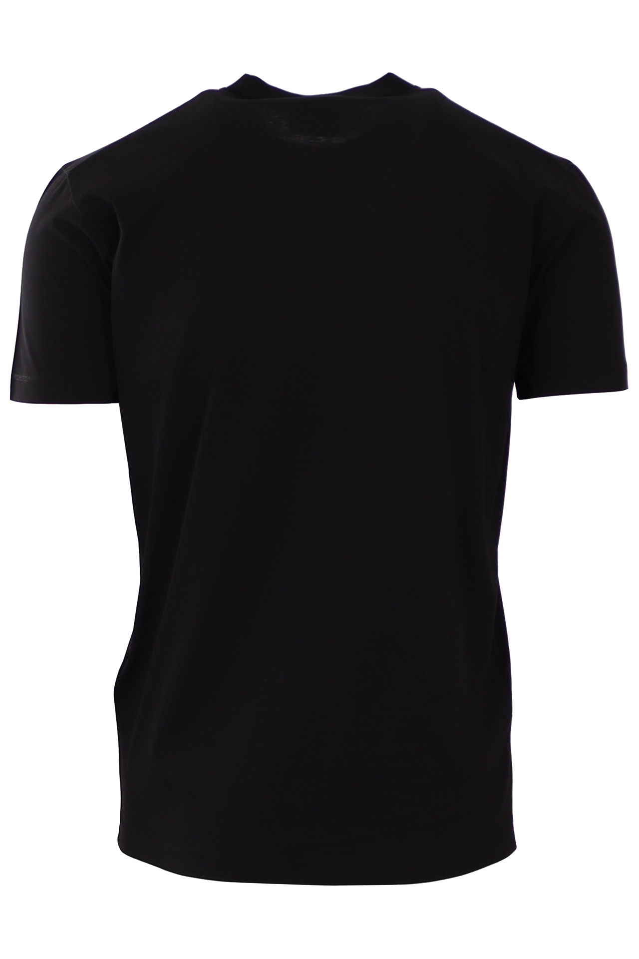 Dsquared2 - T-shirt Dsquared2 black logo white made in italy
