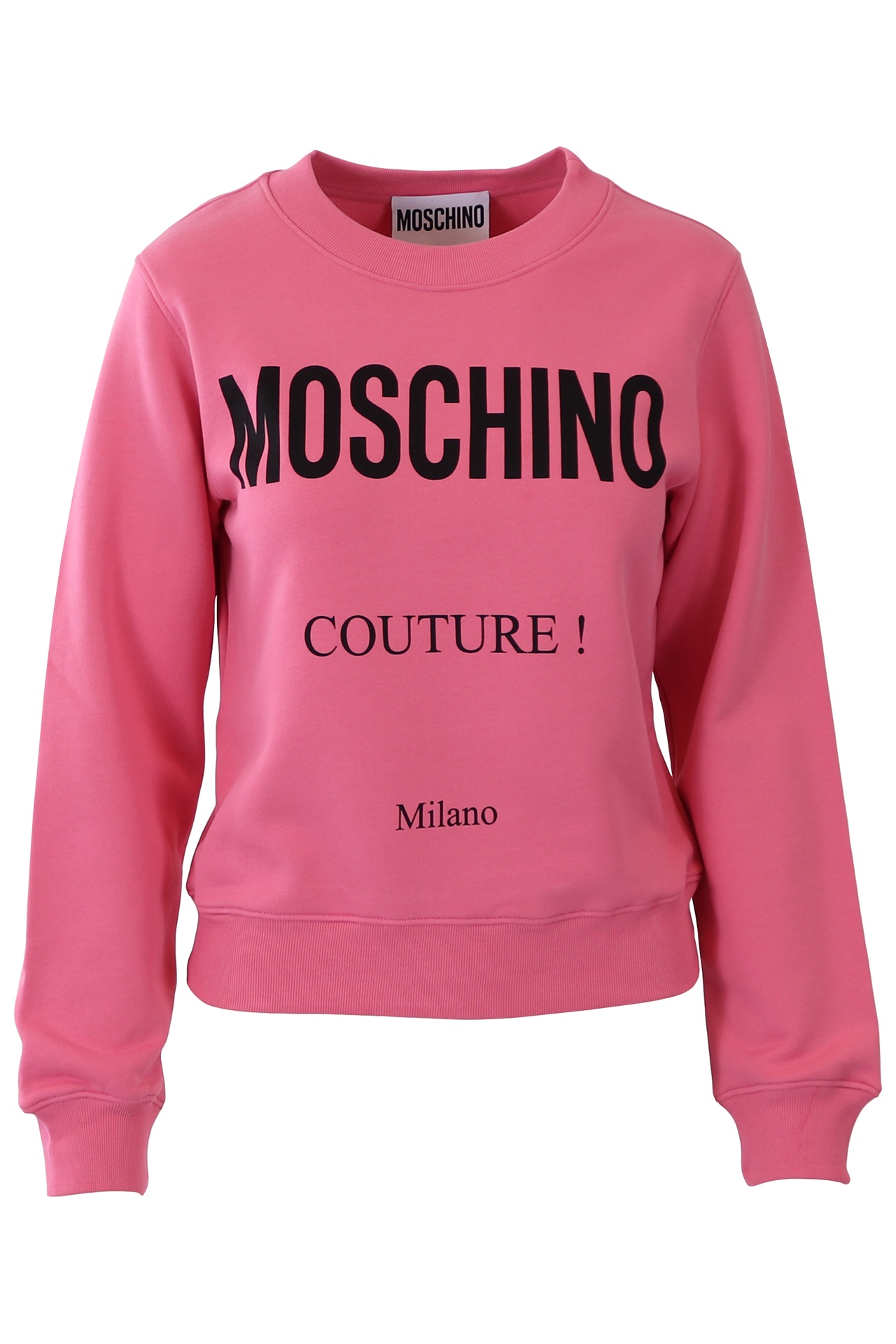 Moschino - Sudadera Moschino Couture rosa couture milano - BLS Fashion