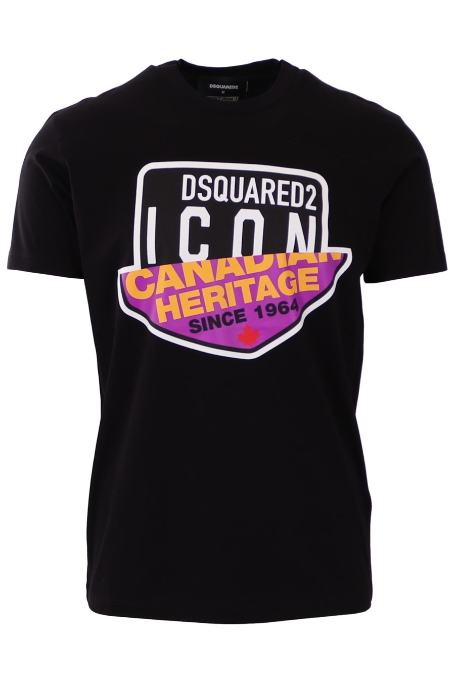 Camiseta Dsquared2 negra canadian heritage - de335816d16ffadfbbf7c5cb2d8a8029c219d6c1