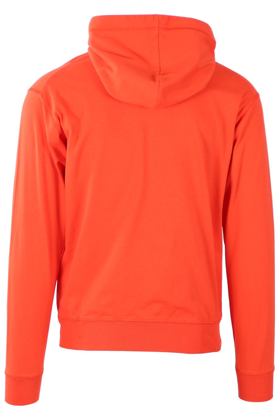 Sweatshirt Dsquared2 orange mit blauem Logo - 33ae9fd0dd1ea8409b32dad3e668823e3d534993