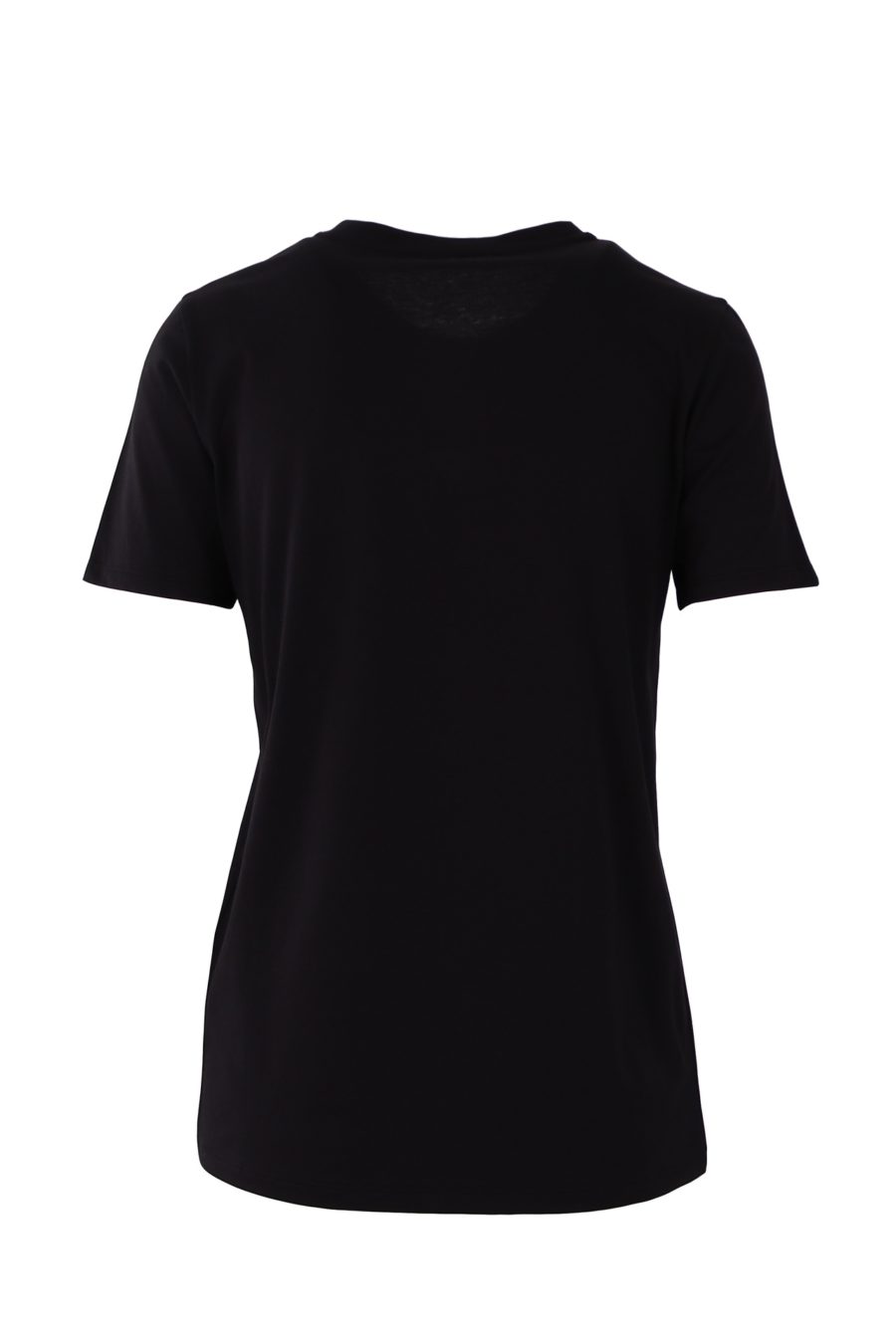 Camiseta Balmain negra con logotipo estampado - 4e0d0dedfe97aed6beceedeed5fb22af1bc603cc