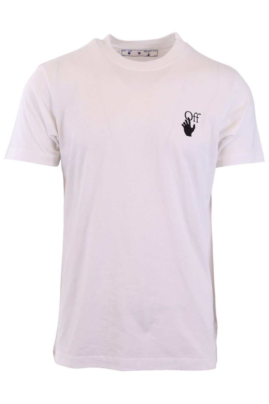Off-White T-shirt blanc avec flèches rouges - 84f5b2ec14f6b0533d4fb26e7a9decd5ed949954