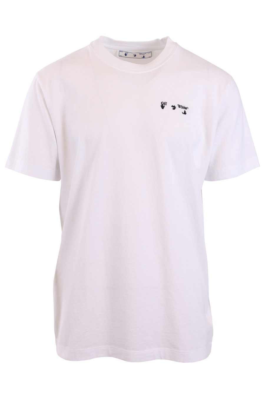 Camiseta Off-White blanca logo bordado - a181321493469f4476a329491c3dd162f2d115f6