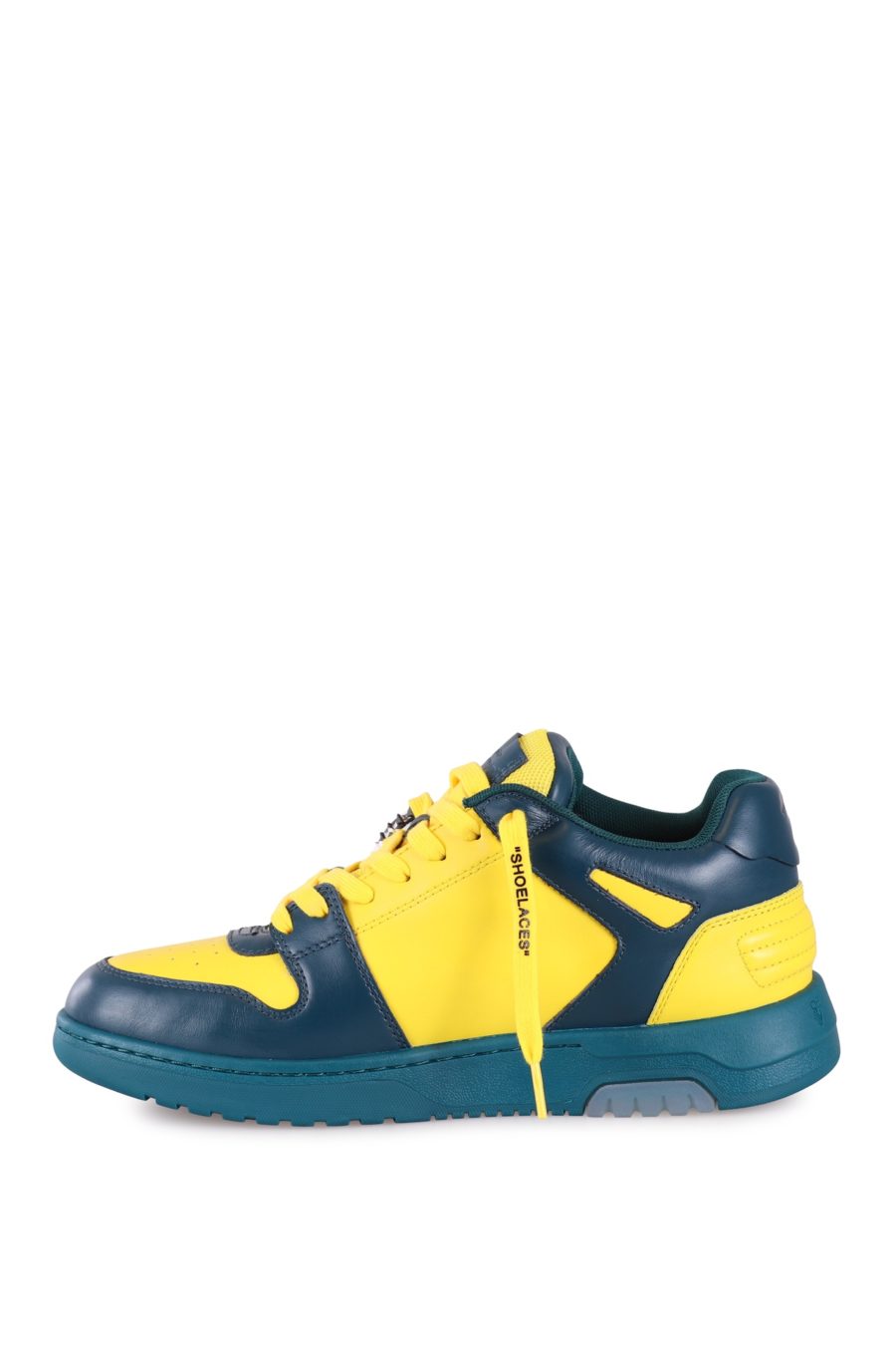 Trainers Off-White "out of office" blue with yellow - c44310bccc4f4001d88087942e5bc43352db90e5