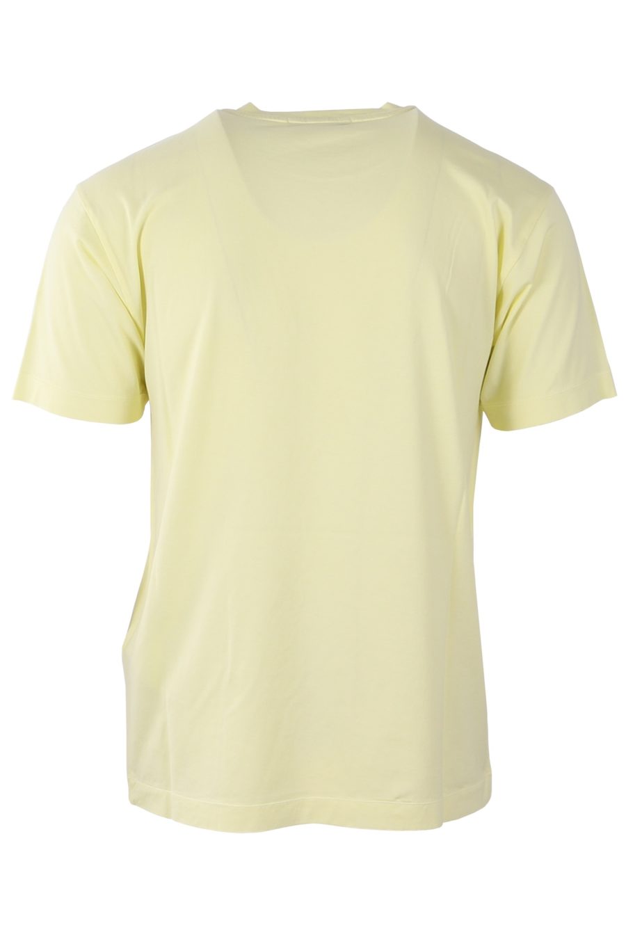 Stone Island T-shirt jaune avec patch - c783ed4e481008e690ff14a1356bb7940f6fa864