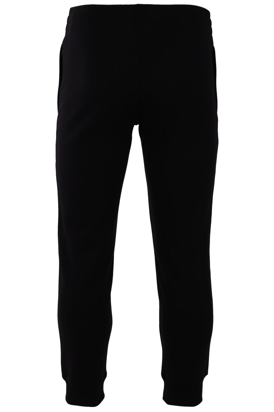 Pantalón Moschino Couture negro con logo grande - 88c5ef859cbc84e9b59fef2e1b26c2fff8180662