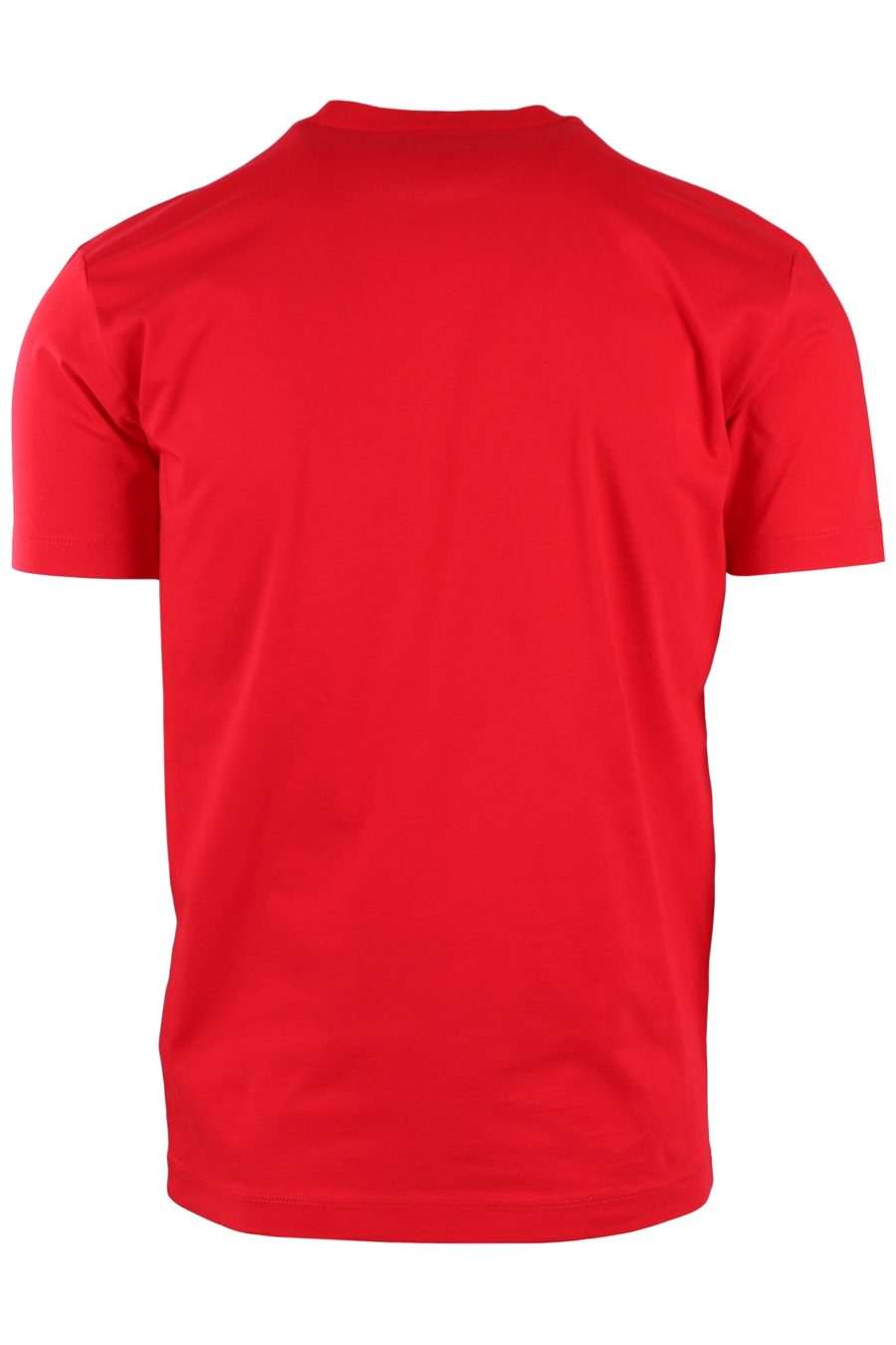 Camiseta Dsquared2 roja con logo grande "Icon" - 0045cd81ce58a23514d5072af5678a85f442ebad