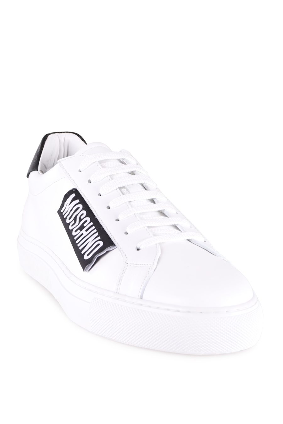 Zapatillas Moschino Couture blancas con logo - d456e9e1c3f39c488314e1750132a76980a4791e