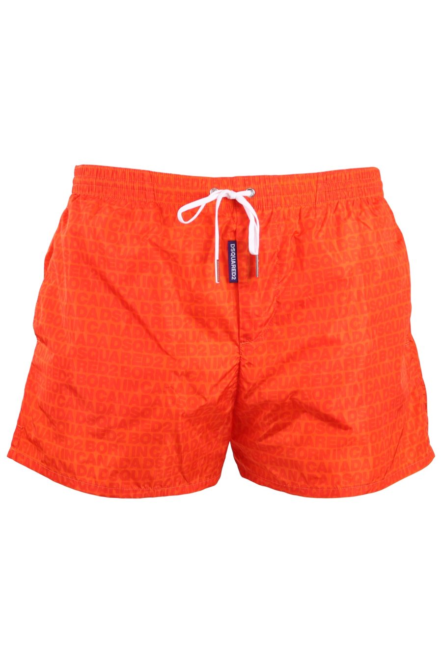 Swimming costume Dsquared2 orange logo - d4b98b6970a60e5683aa5d99d412bb0064d240e5