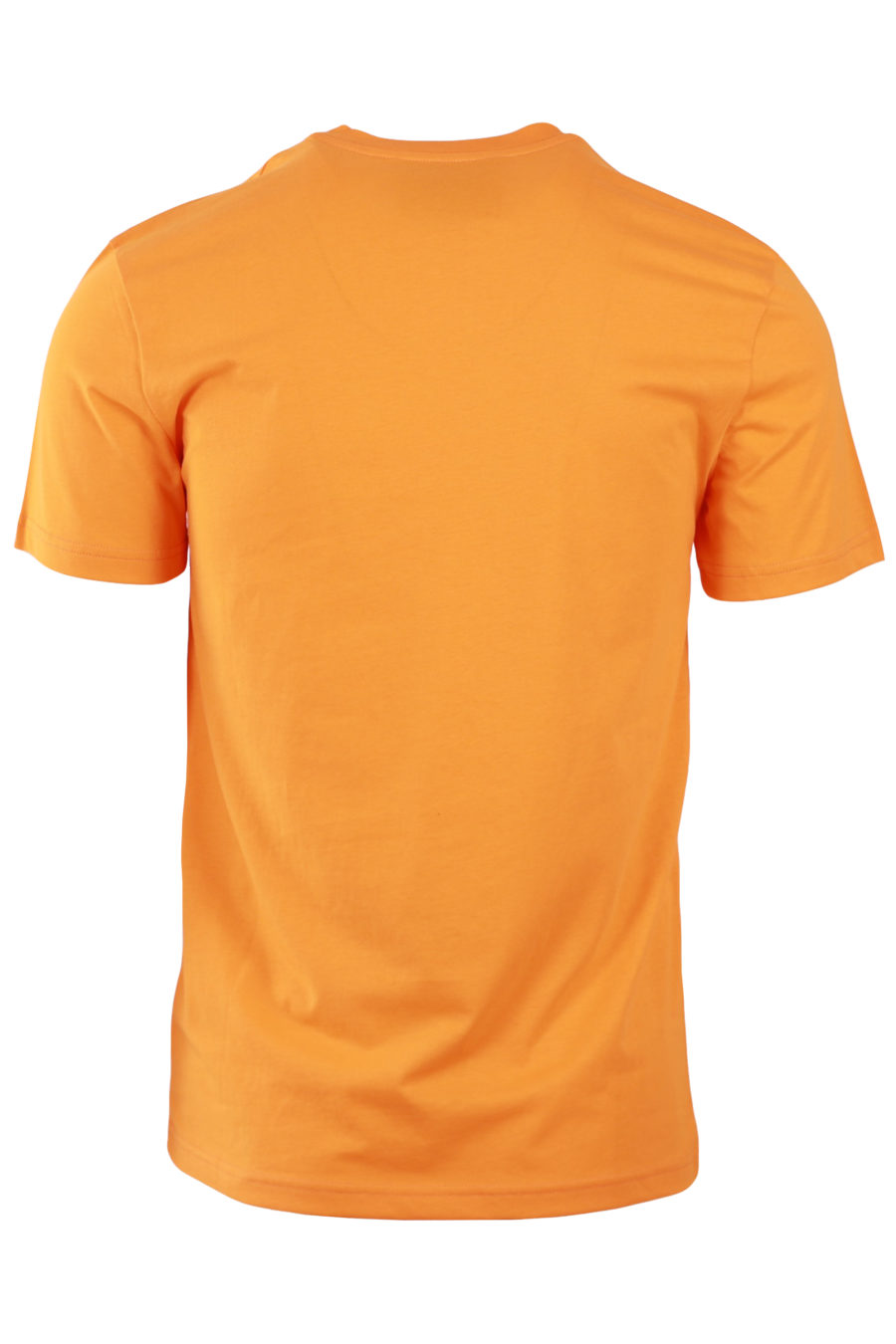 Camiseta naranja con logo doble pregunta - 14777291dd33c66642cdd34b46a012b67a0bcfb2