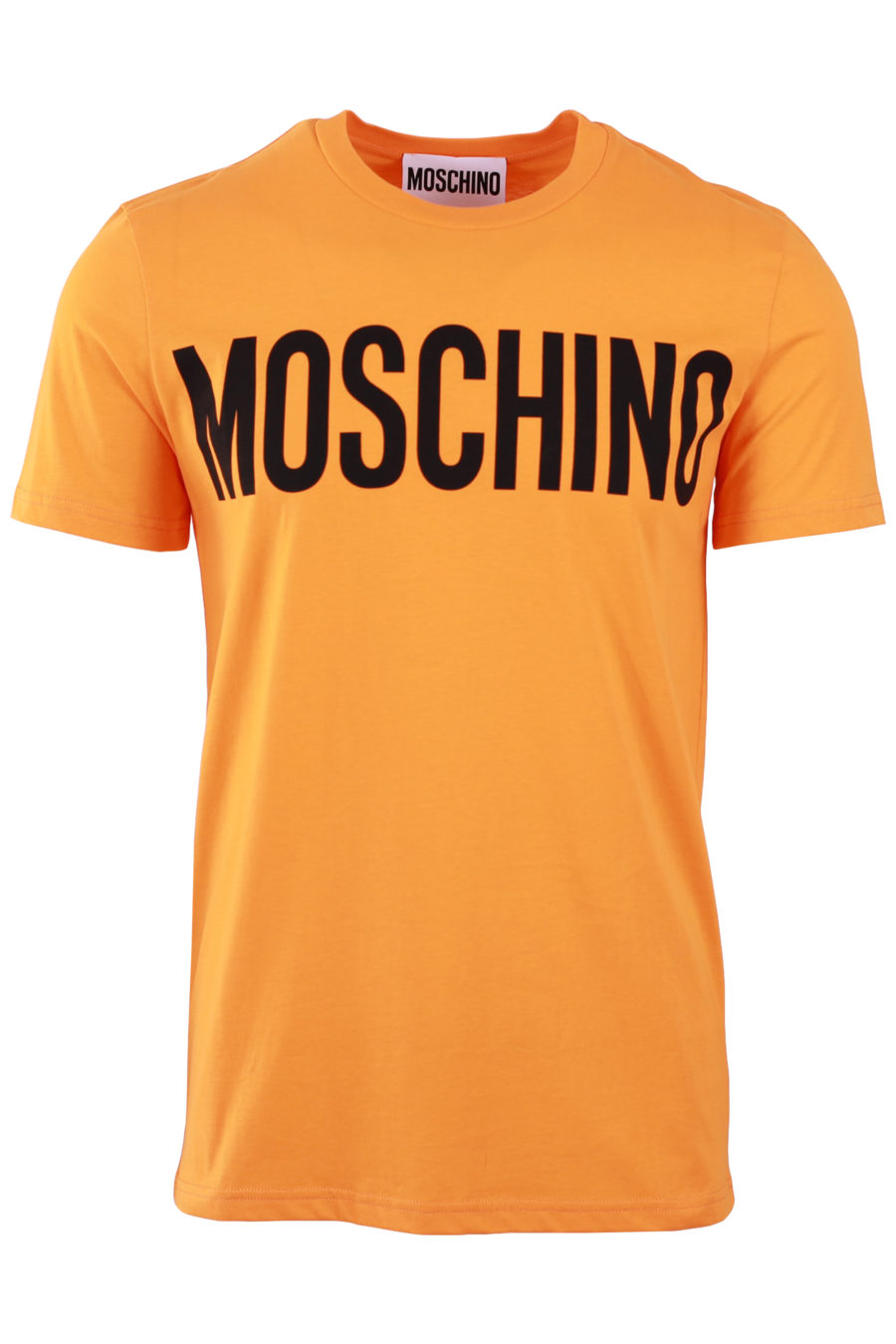 Camiseta naranja con logo negro - 2339749be0b32d79c2e7fda1faecea9cf643e24e