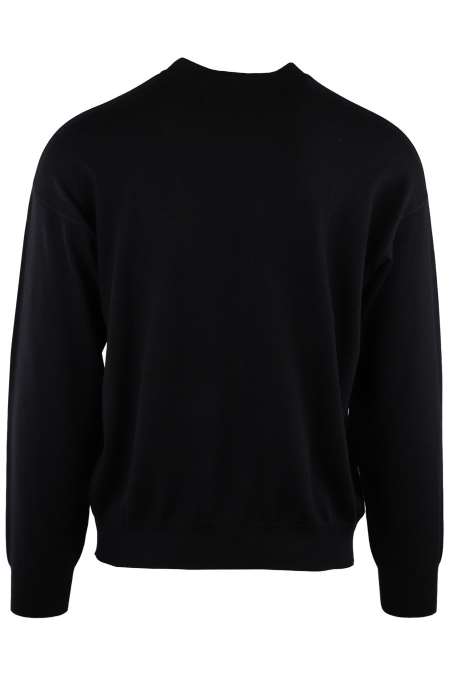Black jumper with "teddy" logo with glasses - 0f337e2a55a1207ce0cd7db2646a4c7d79dd0220
