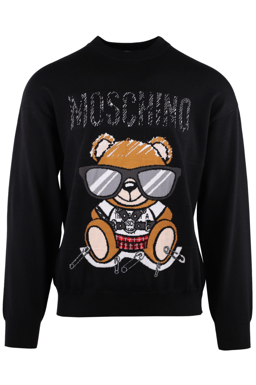 Black jumper with teddy logo with glasses - 358212d309316ea355d19ab7c743f587c3a31621