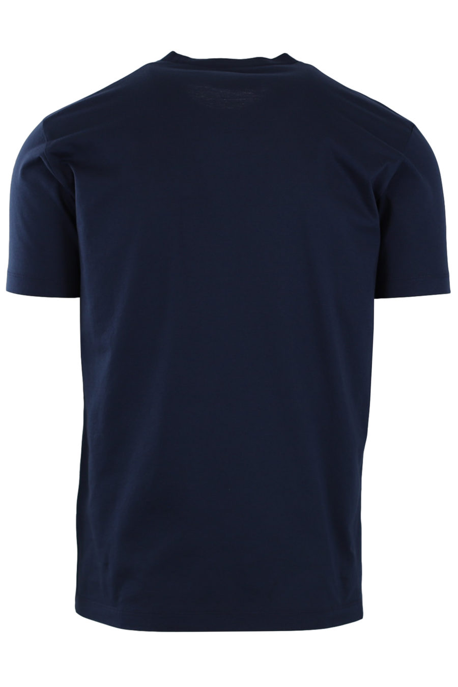Camiseta azul con estampado blanco "Ceresio 9 Milano" - 4103fa219855faf74e99345916a6867bad603aba