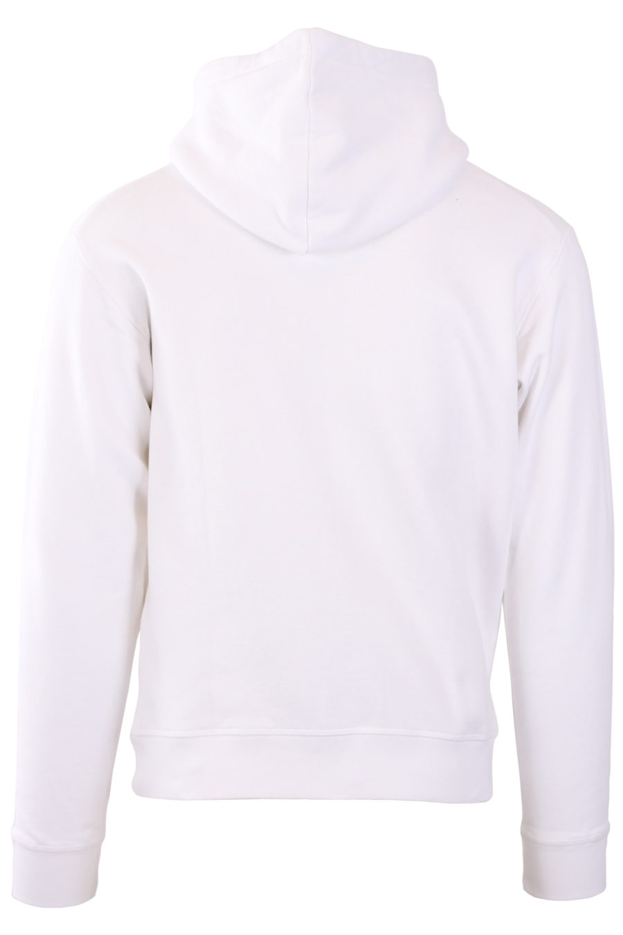 White "Milano" logo hooded sweatshirt - 61dcd242222e145183ad7244a9a40fd5b24c4ad7d3