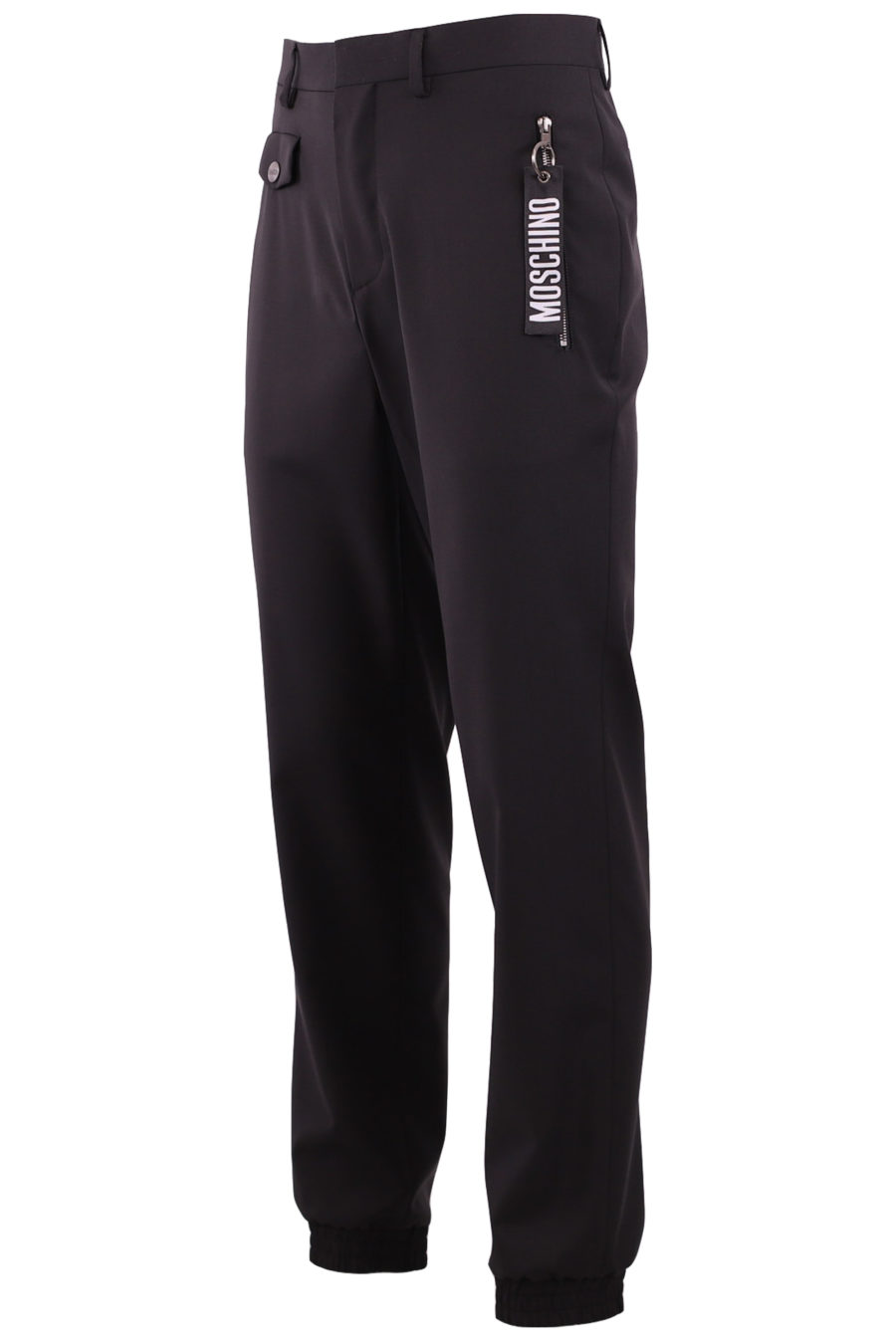 Pantalón jogger de color negro con logo - 65a1964e3e2acb60108463fcb02e47e9be0ac1fd