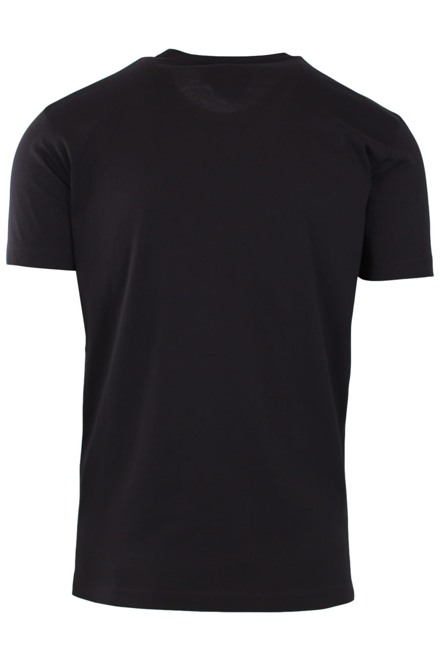 Schwarzes T-Shirt mit gummiertem "Icon"-Logo - 82ea348f183b8d8d903ef337aa3acb7687c38b527c