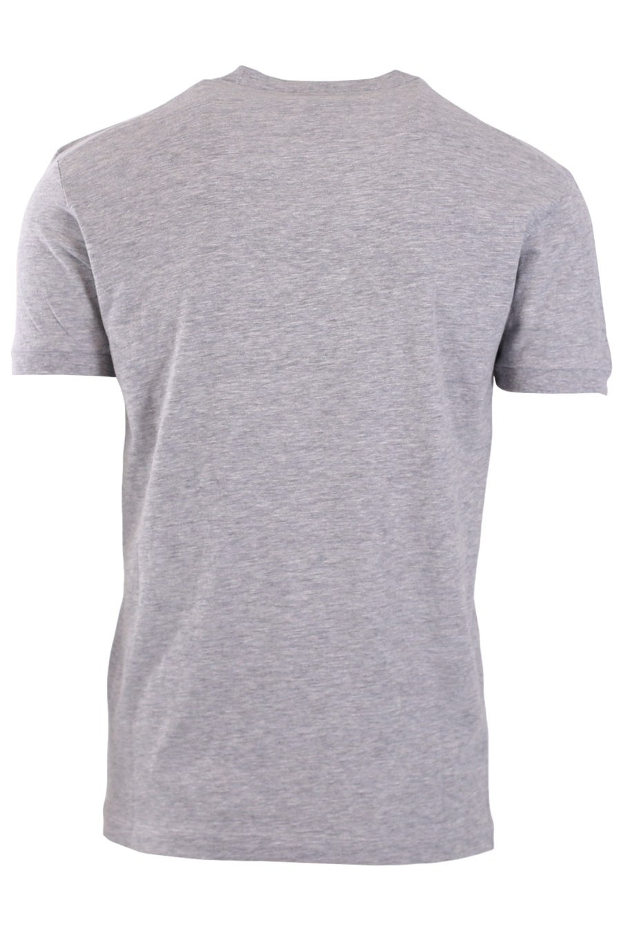 Camiseta gris con estampado desgastado - 8fa87ca5ab30bf7f24fddf143bb3dbbfc8820852