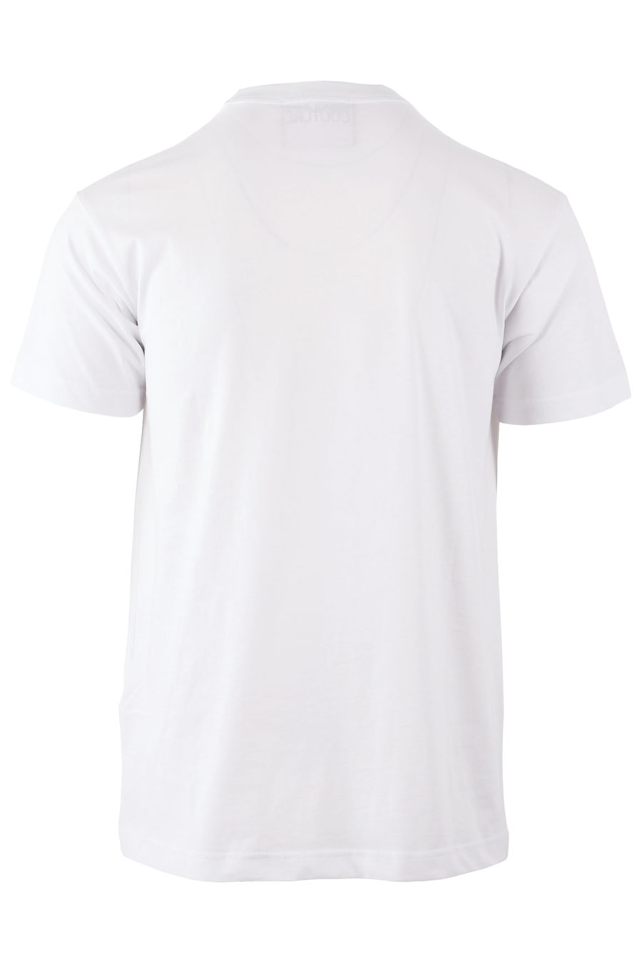 Weißes T-Shirt mit farbigem Logo - 9cb1607c89a7c6ee1bcd9f0763d64c2a7c4e0830