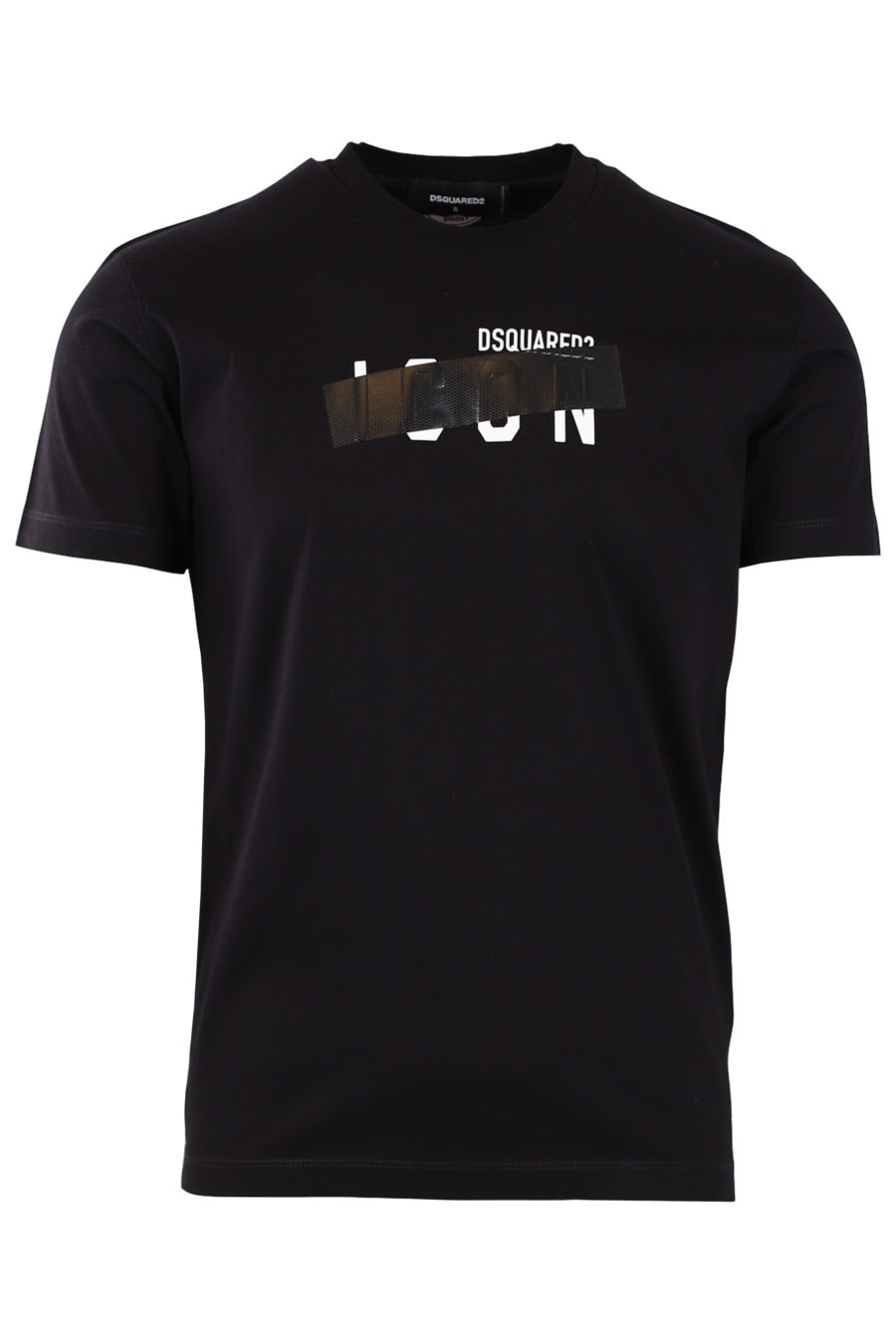 Camiseta negra con logotipo "Icon" tachado - 9d9f99e5c696b7bbd89b3c815b729464b27abc44