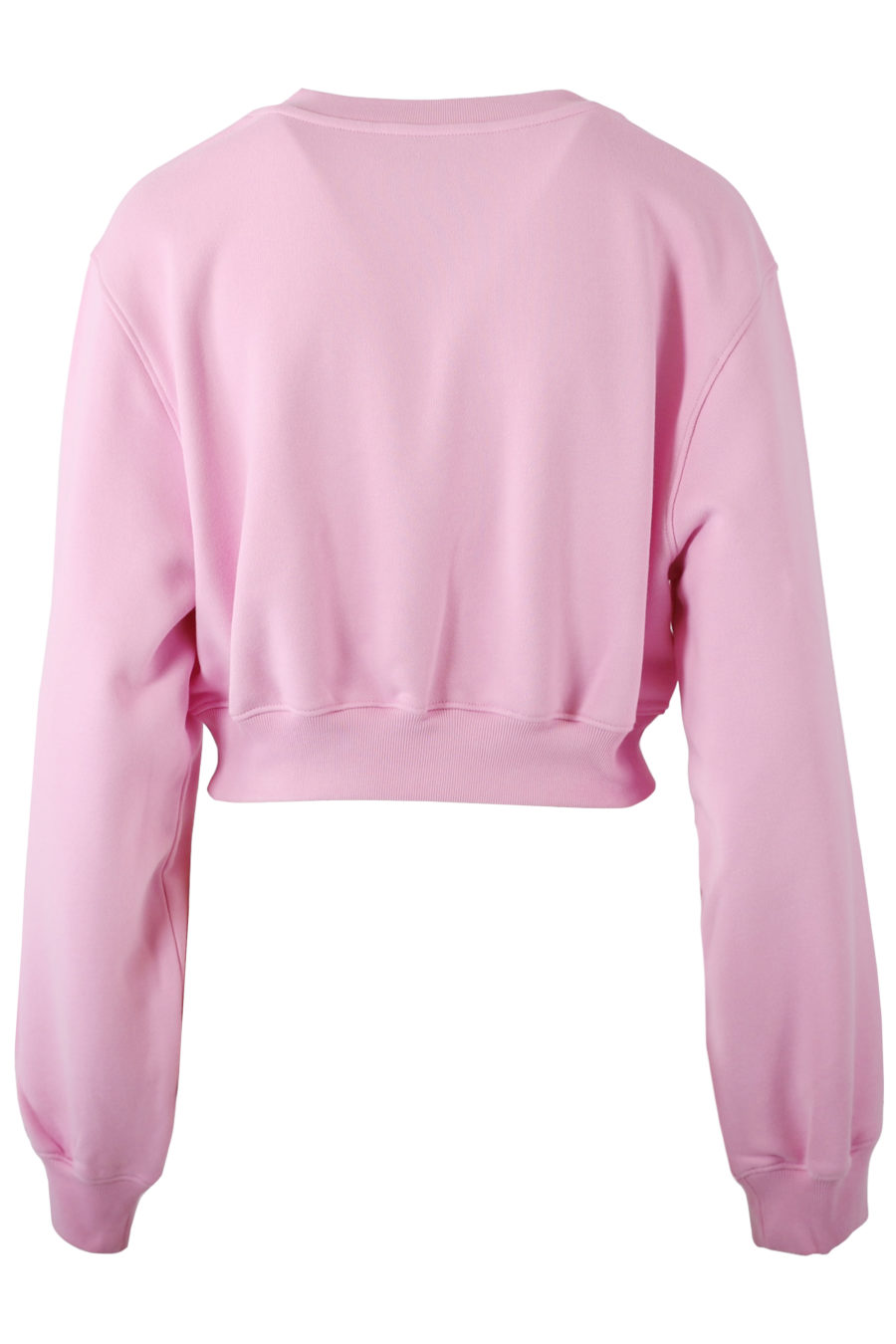 Rosa Sweatshirt mit glänzendem Logo - IMG 7169 copy