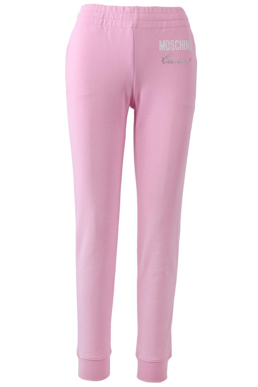 Pantalon rose avec logo en cristaux - copie IMG 7269
