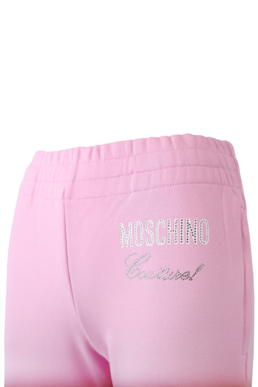 Pantalon rose avec logo en cristaux - copie IMG 7285