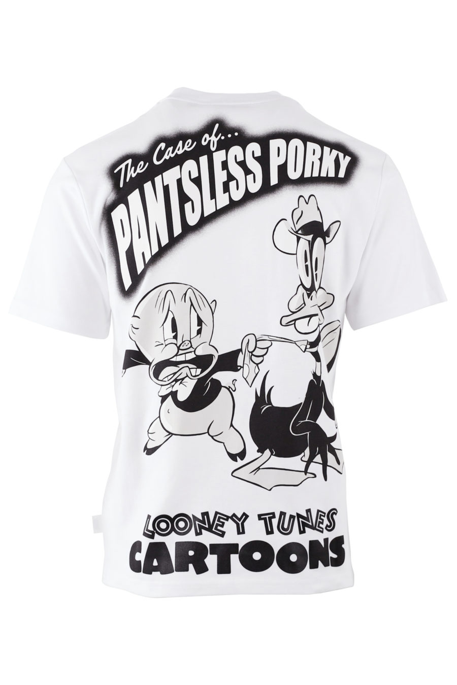 Weißes Looney Tunes-T-Shirt - IMG 7655