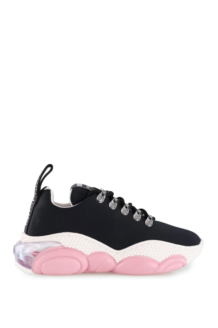 Zapatillas negras con suela color rosa - IMG 8130 copia