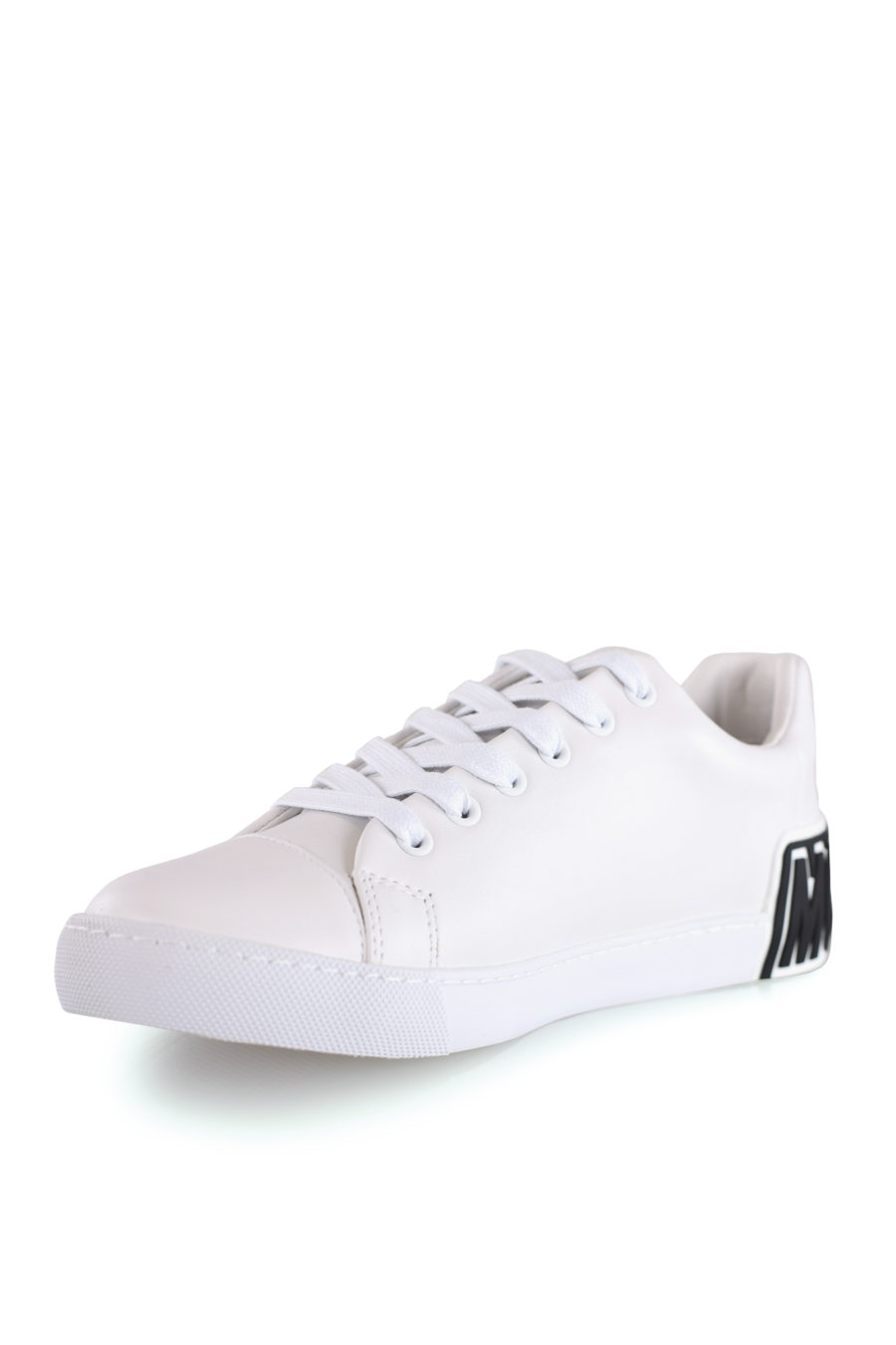 Zapatillas blancas con logo de goma - IMG 8492 copia