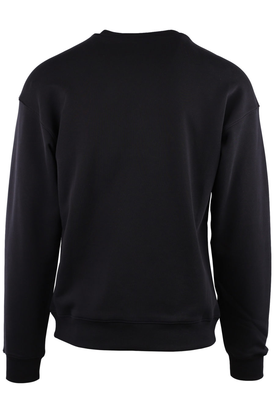 Black sweatshirt with white logo - af73b27024f7d5678da6b73a57a17667b937e84b