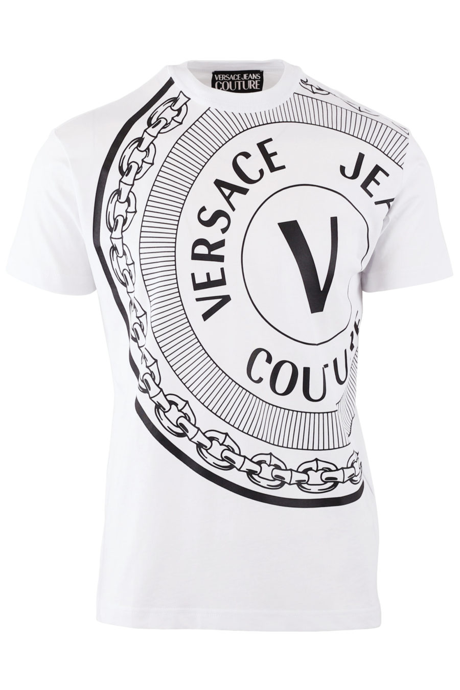 White T-shirt with large black logo - c7d09a1185d4bb53e15d24d3c1035a4452bcc366