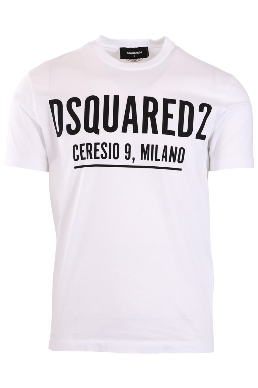 Camiseta blanca con estampado "Ceresio 9 Milano" - d836d9888463fa5e4cfb60c13881410c800abcb7