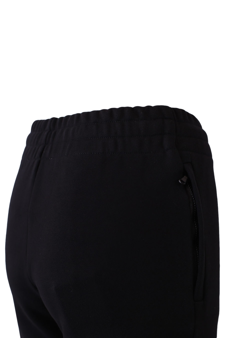 Black trousers with crystals logo - eb8451bb1830d25492436fae4e416c75e2dd0e40