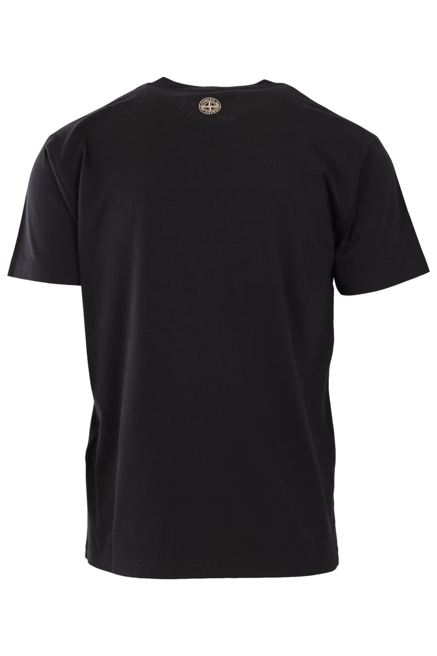 Camiseta de color negro con logo estampado - faab4071e0e1e4d9bf561414167780d8e7d40c8c